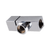 Polished chrome square washing machine laundry tap set with 1/4 turn lever handles for modern Australian homes.