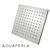 Aquaperla Blaze 200mm square chrome rainfall shower head for modern Australian bathrooms.