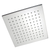 Modern 300mm Square Chrome Brass Rainfall Shower Head for Australian Bathrooms