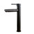 Aquaperla Echo Round Matte Black Tall Basin Mixer for Designer Countertop Basins in Australia
