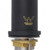 Aquaperla Echo Matte Black Tall Basin Mixer, Watermark Certified Bathroom Tapware Australia.