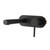 Aquaperla Lucid Pin Round Matte Black Basin Mixer with Spout, modern bathroom tapware for Australian homes.