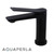 Aquaperla Rushy Matte Black Short Basin Mixer - Sleek Modern Bathroom Tapware Australia