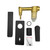 Aquaperla Rushy Matte Black Square Wall Mixer with Spout internal parts for modern Australian bathroom renovations.