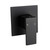 Blaze Matte Black Square Shower Wall Mixer Tap for Modern Bathroom Renovations Australia