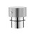 Modern Aquaperla Round Chrome Progressive Wall Mixer Handle for contemporary Australian bathrooms.