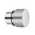 Aquaperla Round Brushed Nickel Progressive Wall Mixer Handle for modern Australian bathroom renovations.