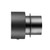 Aquaperla Round Brushed Gun Metal Grey Progressive Wall Mixer Handle for modern bathroom renovations in Australia.