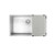 Meir Brushed Nickel Round Dish Draining Tray for Australian Kitchen Sinks