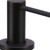 Meir Round Matte Black Soap Dispenser MP09 installed in a modern Australian kitchen or bathroom.