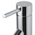 Modern Polished Chrome Tall Basin Mixer Tap for Luxury Bathroom Renovations in Melbourne, Australia.