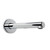 Vale Smooth Round Wall Mounted Bath and Basin Spout in Polished Chrome for Australian Modern Bathrooms