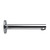 Modern Polished Chrome Round Wall Mounted Bath or Basin Spout for Australian Luxury Bathrooms