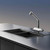 Belle Nova 5.0 (BN5.0) Dual Flow Waterfall & Pull Out Kitchen Mixer Tap - Brushed Stainless Steel
