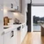 Flat Pack Kitchen Cabinet Filler Panel - 100 x 720mm - 18mm Thick - Satin White