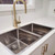Charmian Sophisticated Brushed Brass Kitchen Cabinet Addition 