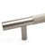 Charmian 130mm Knurled Cabinet Handle Brushed Nickel Finish 