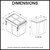 Elite Valet 90 Litre twin kitchen pull-out waste bin dimensions diagram for 600mm cabinets in Australian kitchens