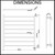 Aguzzo EzyFit 900mm Round Bar Heated Towel Rail technical dimensions diagram for Australian bathroom renovations.