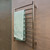 Modern 10 Bar Round Tube Heated Towel Ladder in Polished Chrome for Australian Bathrooms
