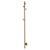 Aguzzo Ezy Fit 1500mm Brushed Brass Vertical Single Tree Style Heated Towel Rail, Bathroom Accessories Australia