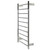 Aguzzo Round Bar Heated Towel Rail in Polished Chrome for Australian Modern Bathrooms