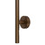 Aguzzo Ezy Fit 1500mm Tree Style Heated Towel Rail in Rose Gold for modern Australian bathrooms.