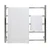 Modern Aguzzo Polished Chrome Round Heated Towel Rail 700x750mm for Australian Bathrooms