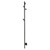 Aguzzo Gunmetal Grey Ezy Fit Vertical Heated Towel Rail for Modern Australian Bathrooms