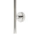 Aguzzo EZY FIT Single Vertical Round Tube Tree Style Heated Towel Rail 900mm in Polished Stainless Steel finish for luxury Australian bathrooms.