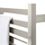 Aguzzo Ezy Fit Matte Black Heated Towel Rail with Dual Wiring for Modern Australian Bathrooms