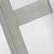 Aguzzo EZY FIT Polished Stainless Steel Square Bar Heated Towel Rail 600mm x 920mm Bathroom Wall Accessory Australia