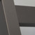 Aguzzo Square PVD Gun Metal Heated Towel Rail for Modern Australian Bathrooms