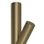 Aguzzo Tree Style Brushed Brass Vertical Heated Towel Rail for Modern Australian Bathrooms
