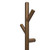 Modern Aguzzo Ezy Fit 900mm rose gold tree-style vertical heated towel rail for contemporary Australian bathrooms.