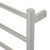 Modern Polished Chrome Square Heated Towel Rail for Australian Bathrooms