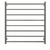 Aguzzo Ezy Fit Heated Towel Rail in Stainless Steel for modern Australian bathrooms.