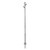 Aguzzo Ezy Fit 1500mm Polished Stainless Steel Vertical Tree Style Heated Towel Rail Australia