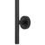 Matte Black 1500mm Single Tree Style Vertical Heated Towel Rail for Modern Australian Bathrooms