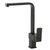 Aguzzo Trento Matte Black Kitchen Mixer Tap - Side View - Modern Kitchenware Australia
