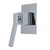 Modern Cortina wall mounted chrome shower mixer tap for Australian bathroom renovations.