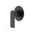 Matte Black Integrated Wall Mounted Shower and Bath Mixer, Modern Bathroom Tapware Australia