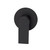 Aguzzo Prato Matte Black Wall Mounted Shower and Bath Mixer Tap, Renovator Store Australia.