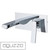 Aguzzo Cortina Wall Mounted Chrome Shower Mixer with Spout RSEEO505B0254 available in Australia.