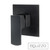 Aguzzo Terrus Matte Black Wall Mounted Shower or Bath Mixer with Contemporary Square Design for Australia and NZ Bathrooms