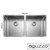 Aguzzo Double Bowl Stainless Steel Kitchen Sink with Dimensions, Australian Standard Quality.