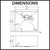 Aguzzo 510mm stainless steel single bowl kitchen laundry sink dimensions diagram Australia