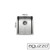 Aguzzo TWM12 390mm Single Bowl Stainless Steel Kitchen Sink in Brushed Satin Finish, Renovator Store Australia