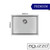 Aguzzo TWM10 Single Bowl Stainless Steel Kitchen Sink in Brushed Satin Finish, available at Renovator Store Australia.