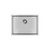Modern AGUZZO Brushed Satin Stainless Steel Single Bowl Kitchen Sink, Premium Under-mount/Top-mount Installation, Australia.